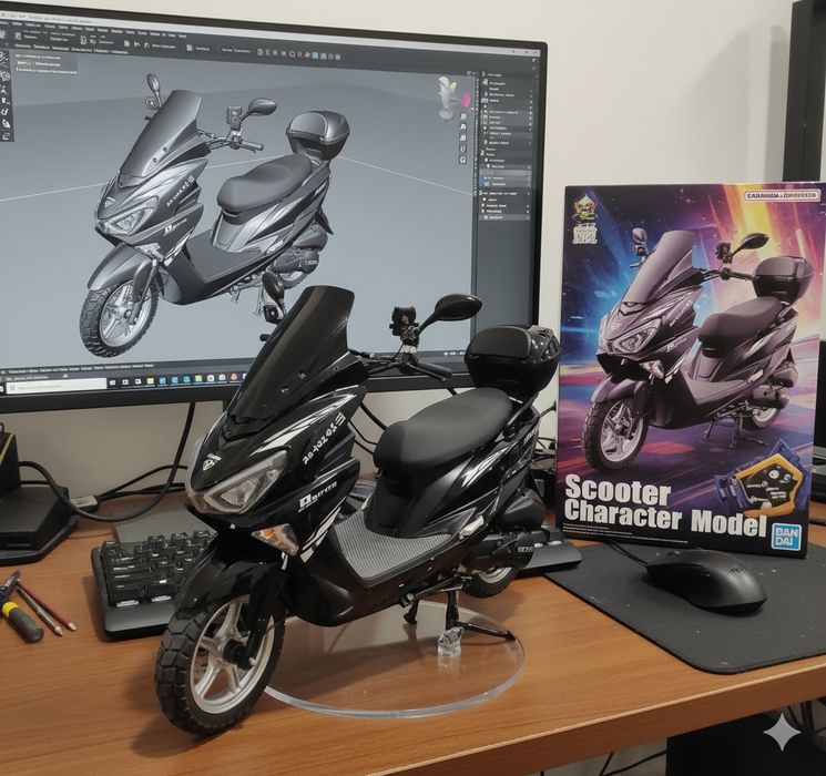 Мопед  макси  150  куб