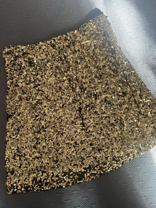 Пола с пайети Zara