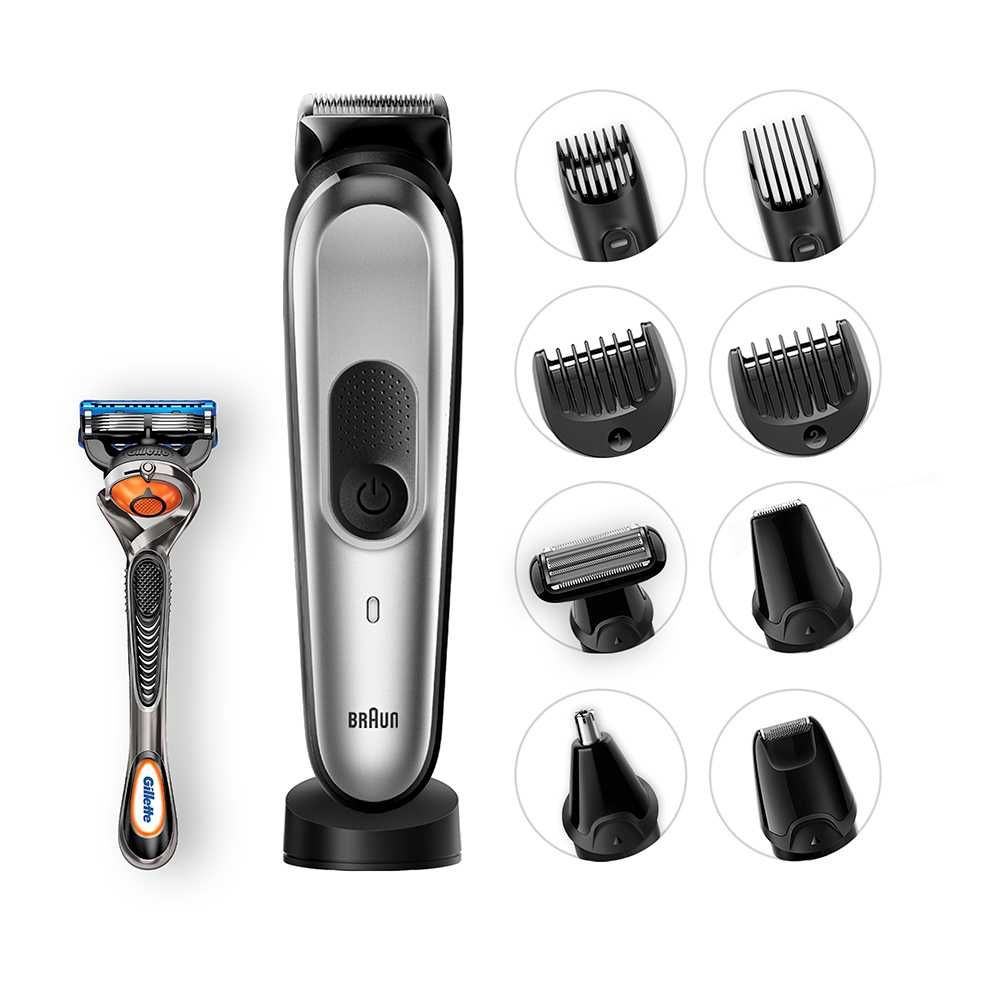 Триммер универсальный Braun MGK7920TS + Бритва Gillette