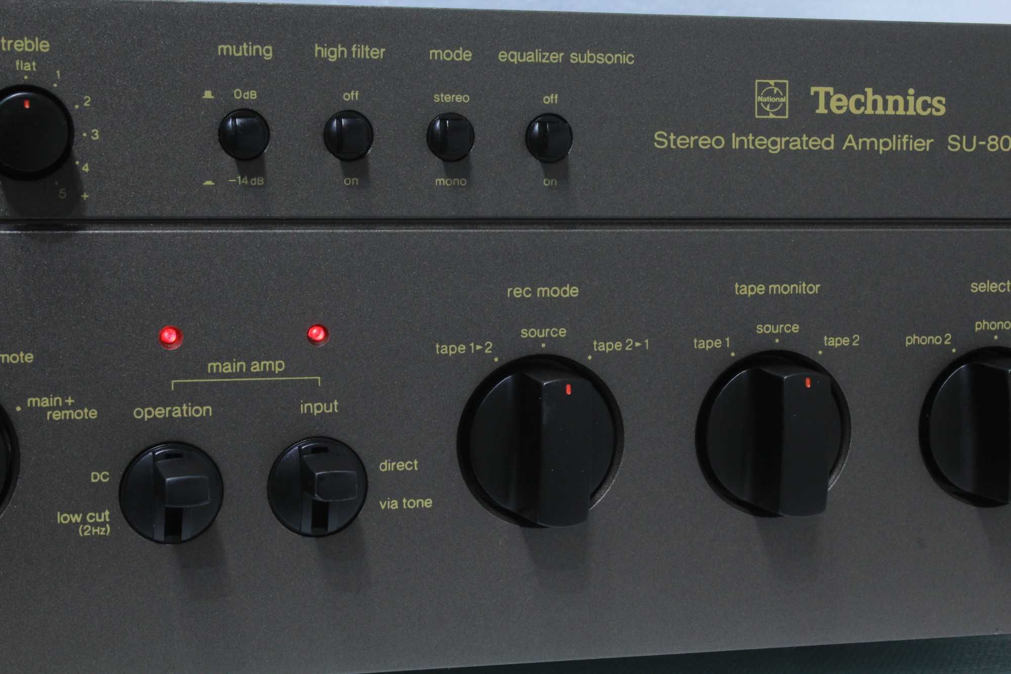 Amplificator/statie Technics SU-8080(dual mono).