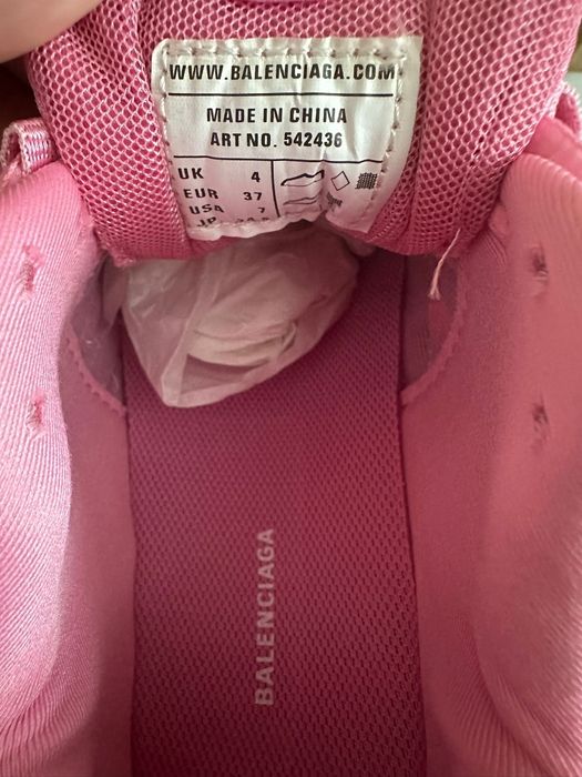 Vand Balenciaga Track roz