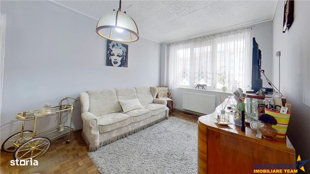 3D! Apartament clasic,3 camere, structurare armonioasa,Astra,confort u