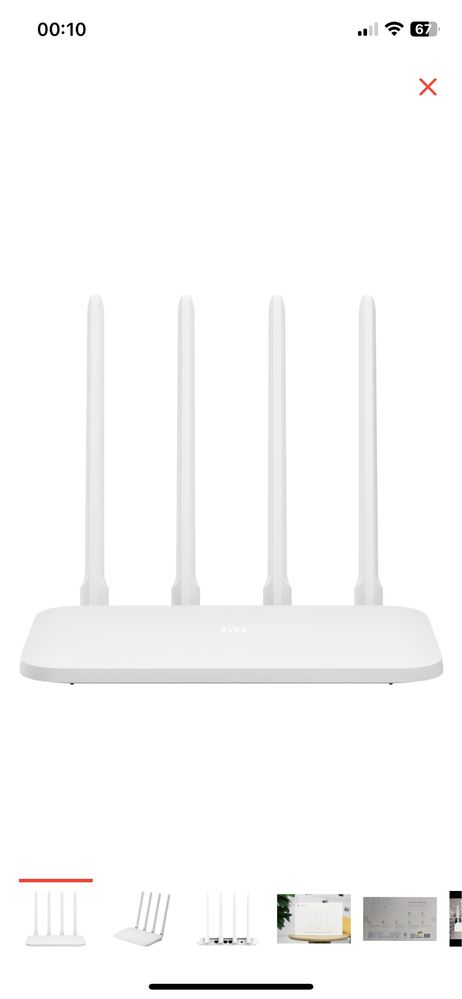 Wi-Fi роутер Xiaomi Mi Wi-Fi Router 4A Gigabit Edition