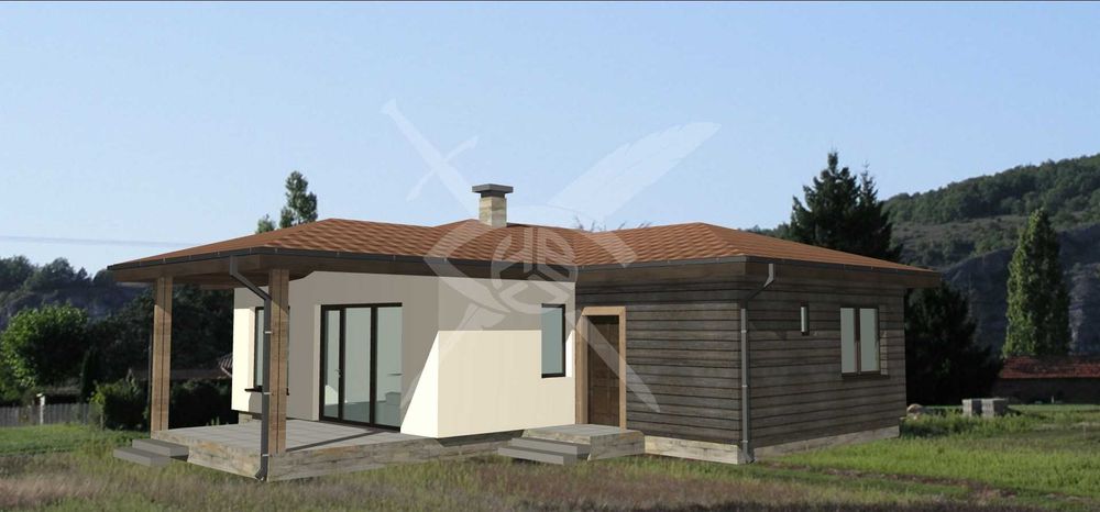 УПИ в село Волуяк с готов проект и  изграден фундамент № 89369