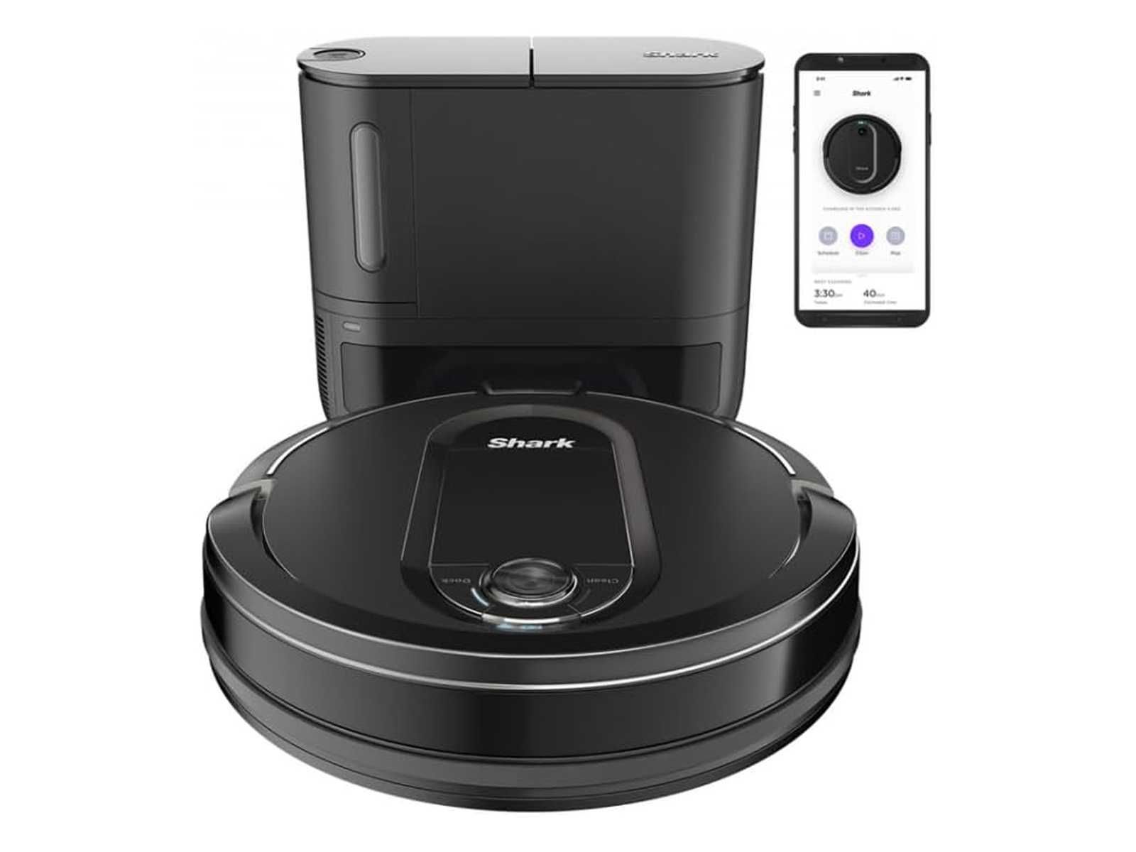 Робот прахосмукачка Shark IQ RV1000SEU станция за самопочистване WiFi