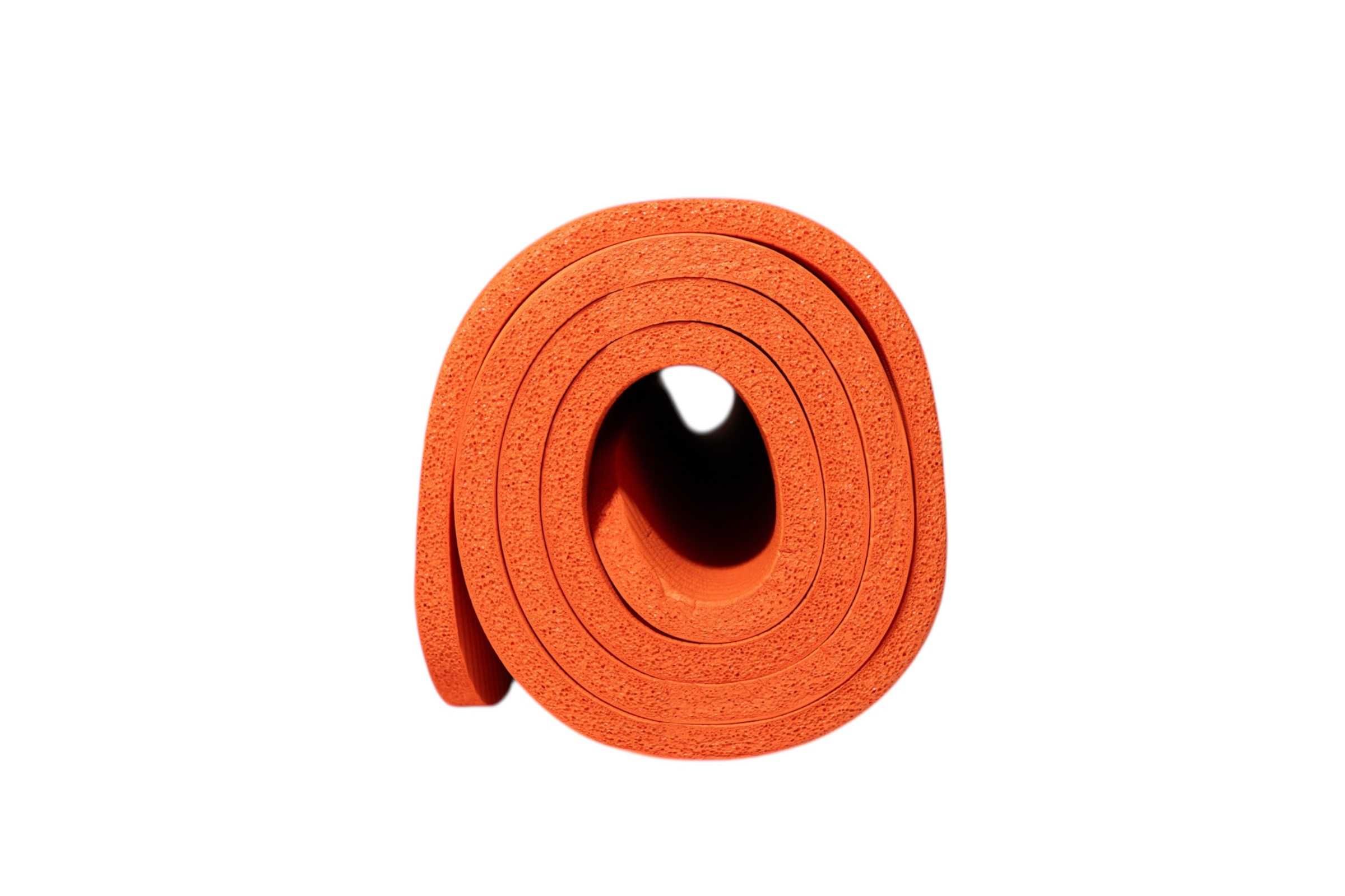 Saltea Yoga 190cm x 100cm x 15mm grosime, portocaliu