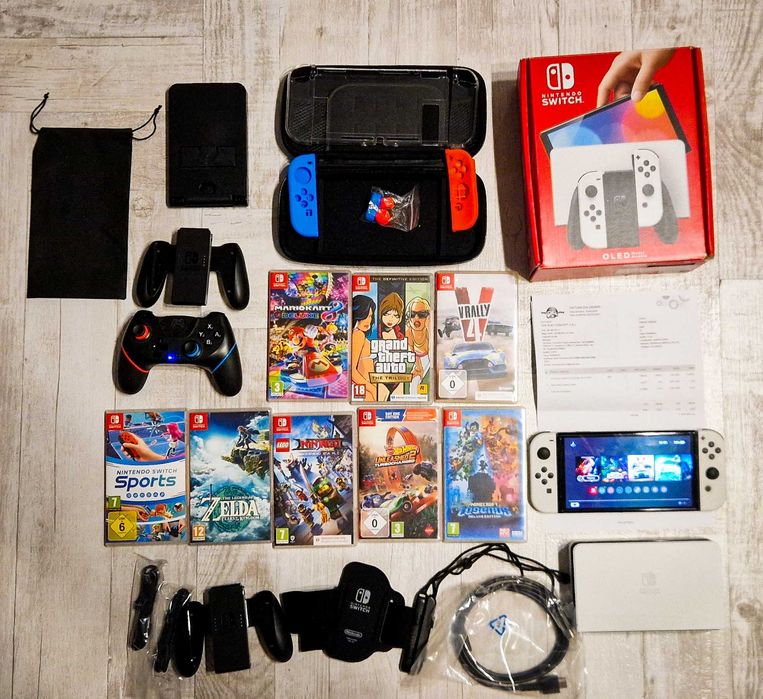 Consola Nintendo Switch OLED (White)