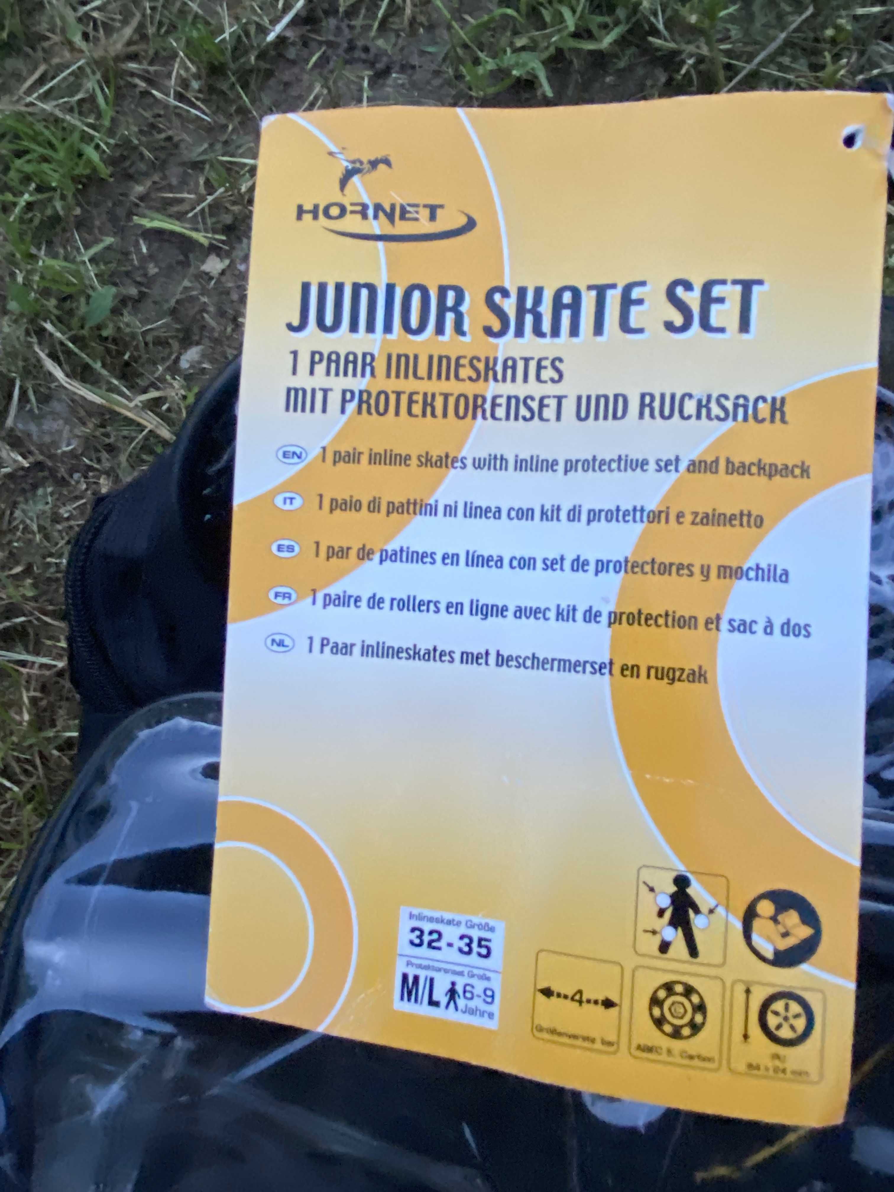 Patine cu Rotile 32-35 - Junior Skate Set