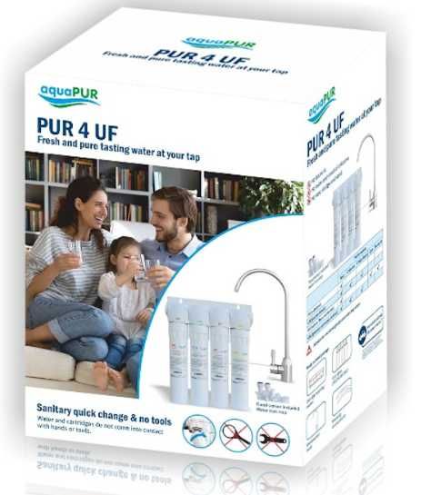 Sistem ultrafiltrare PUR4 UF aquaPUR 11 baterie 3 cai