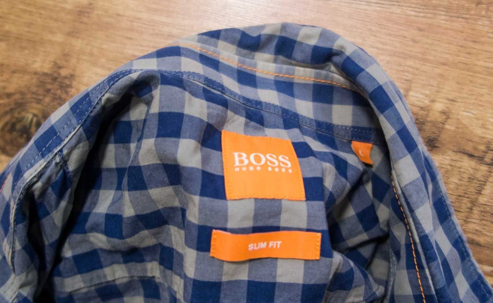 HUGO BOSS Слим фит Оригинална мъжка риза размер L