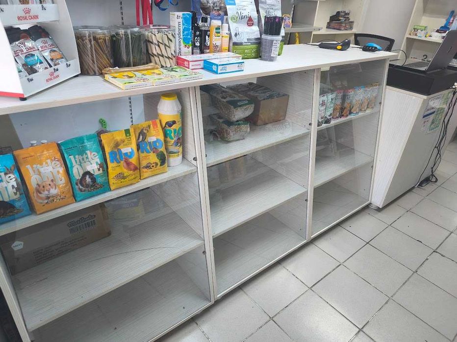 Rafturi modulare magazin/petshop/alimentara