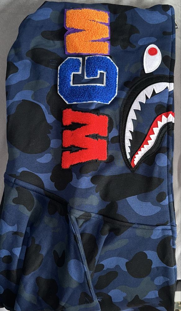 различни цветове Bape Shark Hoodie - суитчер худи Bape