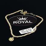 Bijuteria Royal brățară din aur 14k  4.37 gr