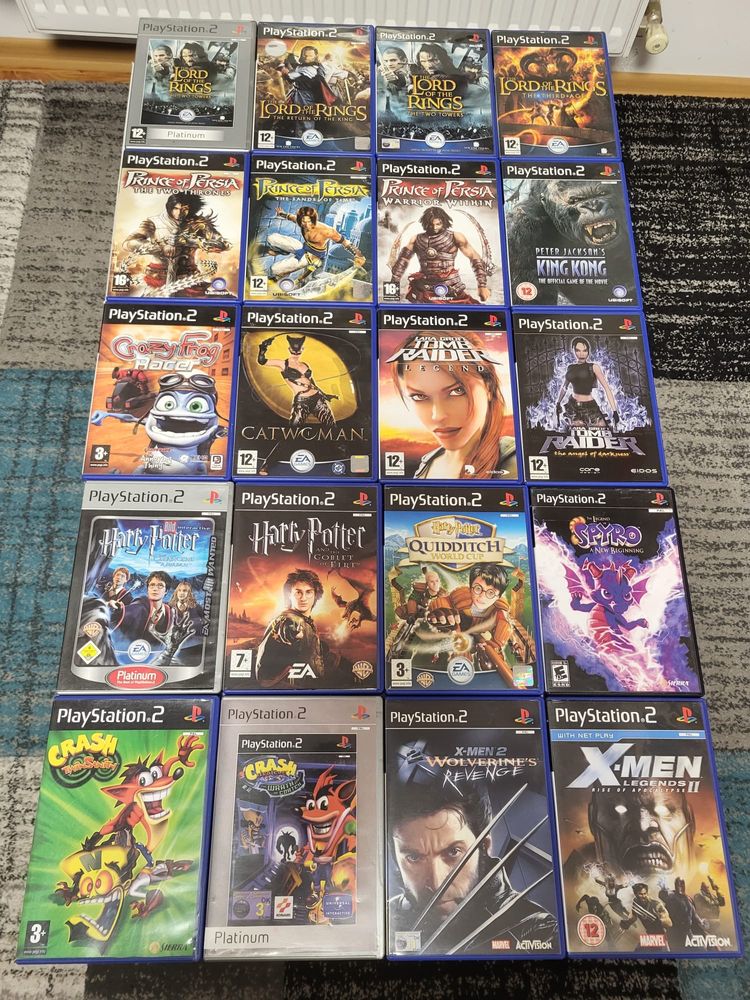 Gta,Nfs,Crash Bandicoot,Fifa. Harry Potter. Lego. PLAYSTATION  2