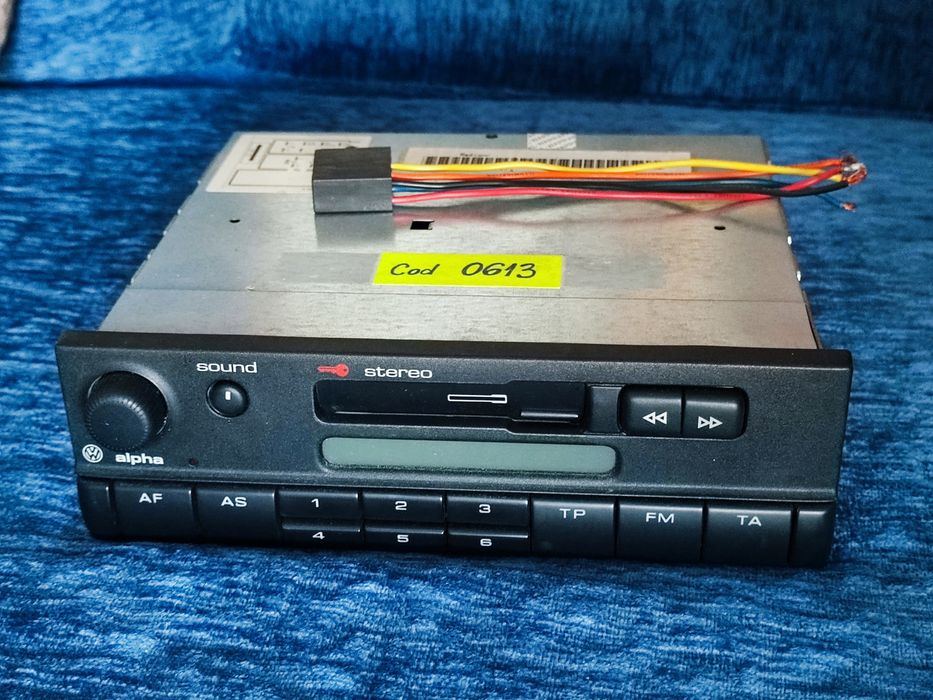 Radio-casetofon Alpha original auto