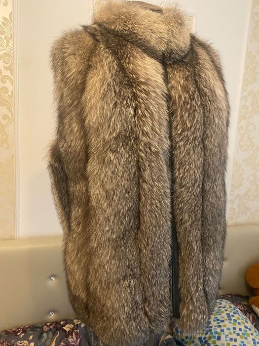 Vesta din blana naturala,marimea L