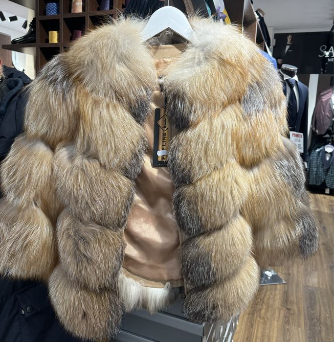 Blanita de vulpe noua cu eticheta