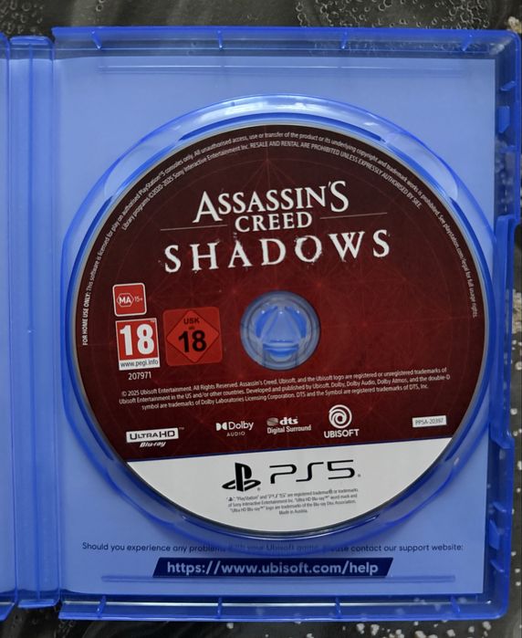 Assassin’s creed: Shadows за PS5