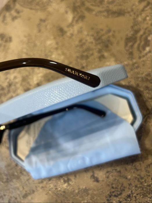 Ochelari vedere cu etui si accesorii Swarovski - nou cu eticheta