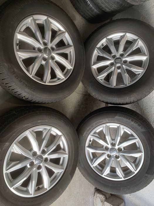 Jante originale Audi 17” Q5 - 235/65/17 iarna - A4, A6, Passat, Tiguan