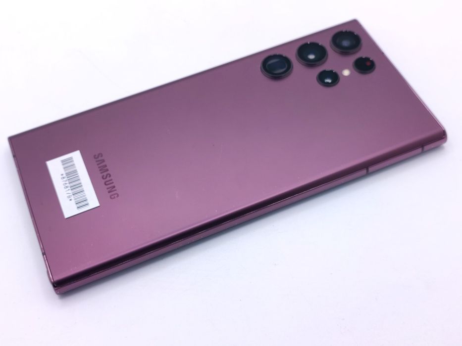 Samsung S22 Ultra 256GB Burgundy 12GB Dual, Garantie 24 luni | #D87681