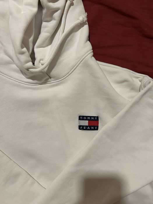 Бял суитшър Tommy Jeans