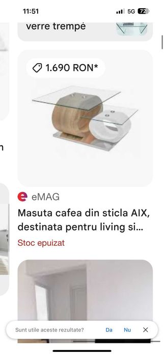 VAND MASA - folosita dar in stare foarte buna
