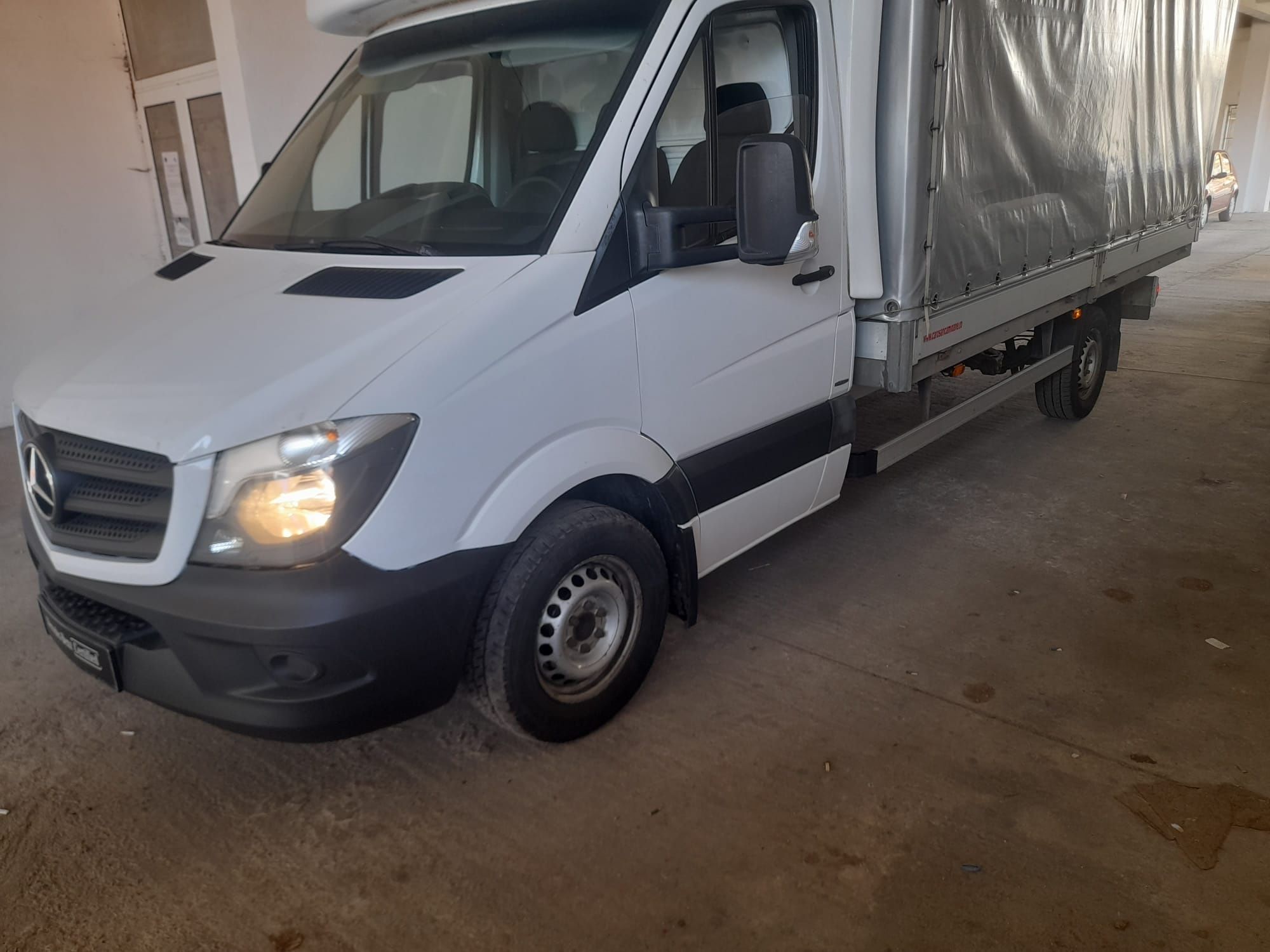 Mercedes-Benz sprinter prelată 316 motor nou