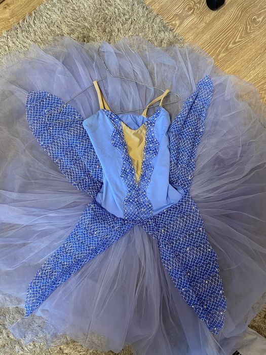 Балетна лилава рокля