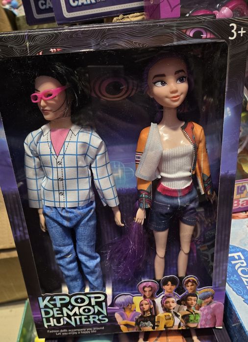 Set păpuși K-Pop Demon Hunters