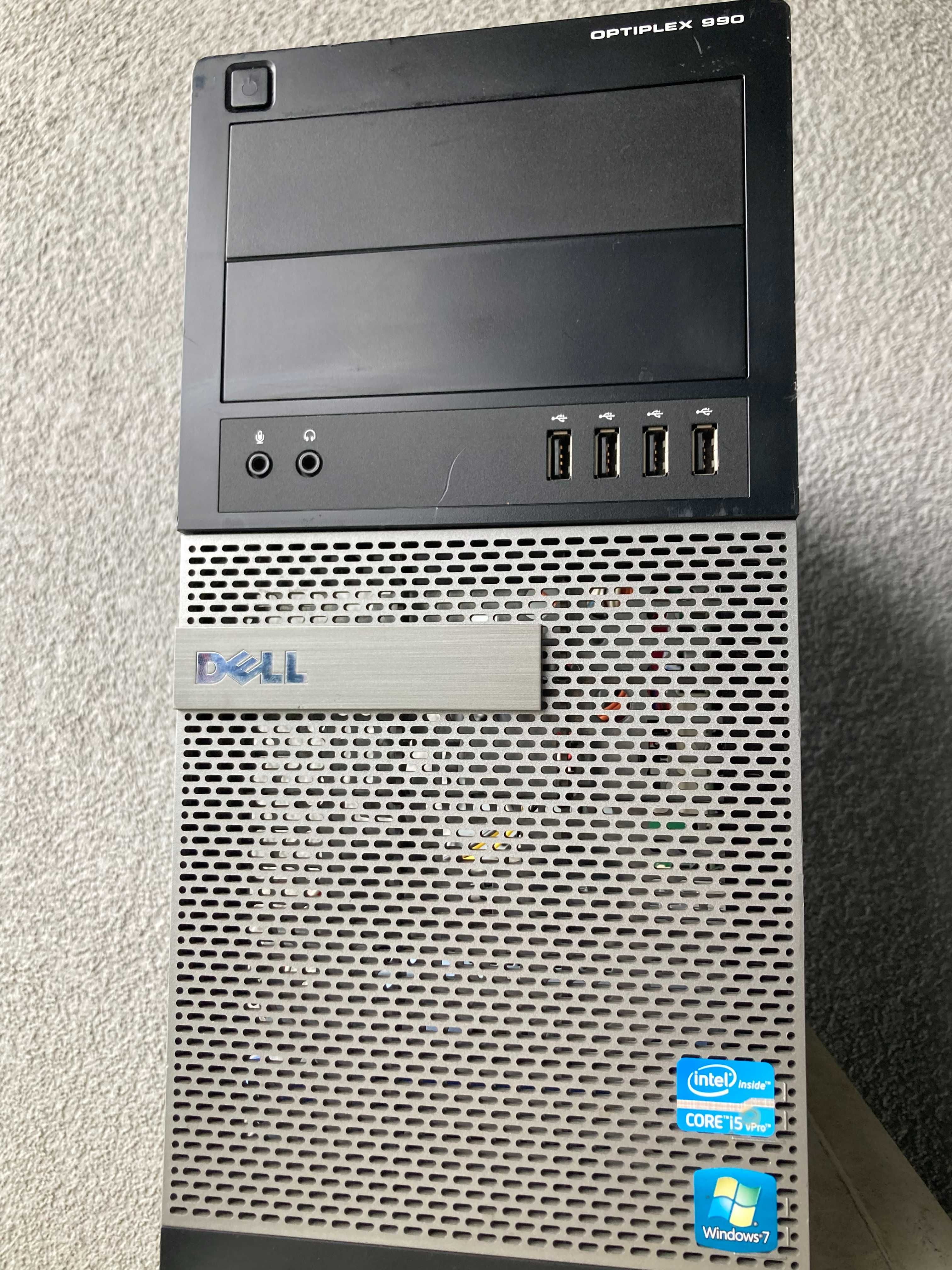 Геймърски Intel I5 2500,RX 570 4GB,16GB RAM,128 SSD+320 HDD