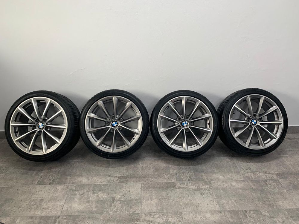 Jante Originale BMW Bicolore 19” Style 324 X1,F30,F36,Anvelope Noi