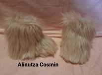 Pufoseni cizme din blanita