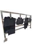 Suport inox Clesti INOX covorase auto spalatorie auto clasica self