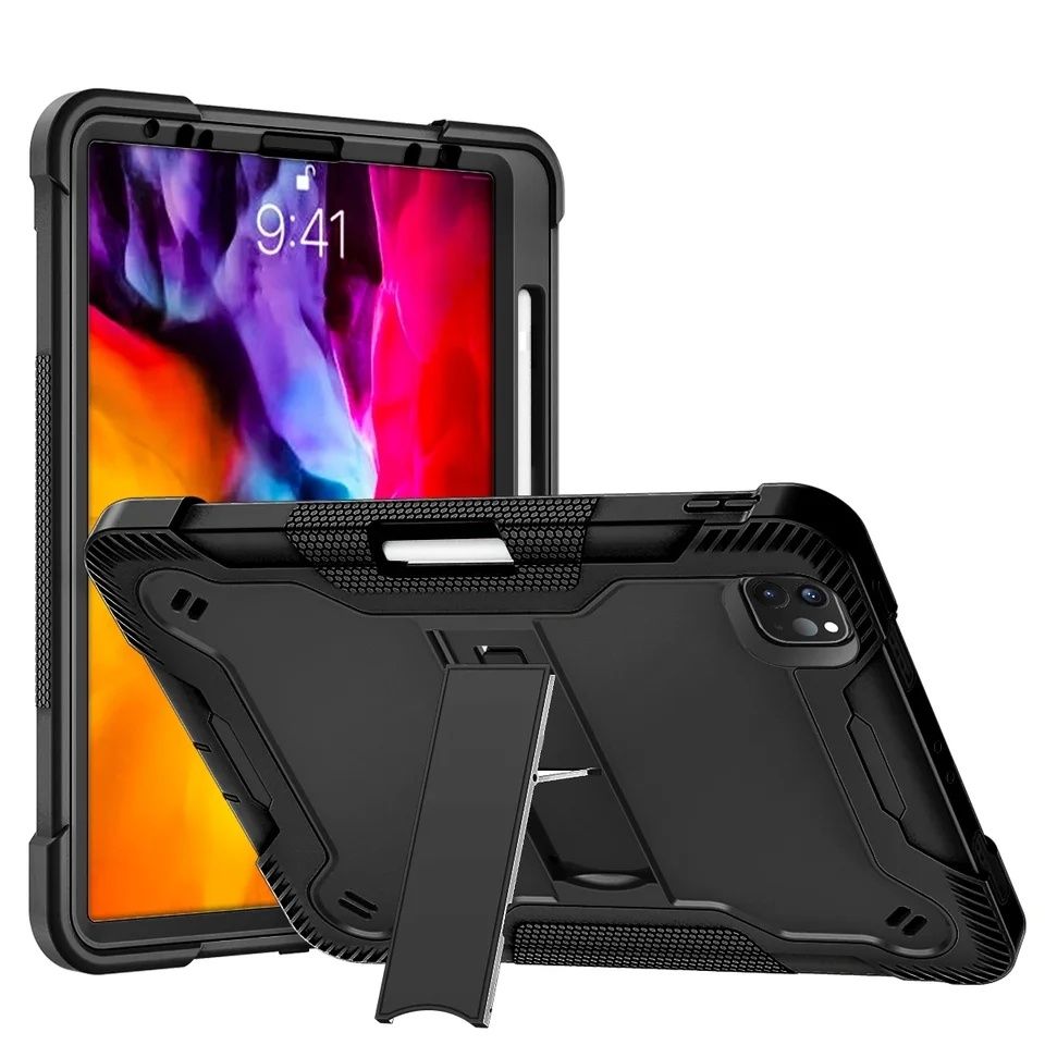 Apple iPad Pro / Air 11" 13" / 2024/2025 / Трислоен удароустойчив кейс