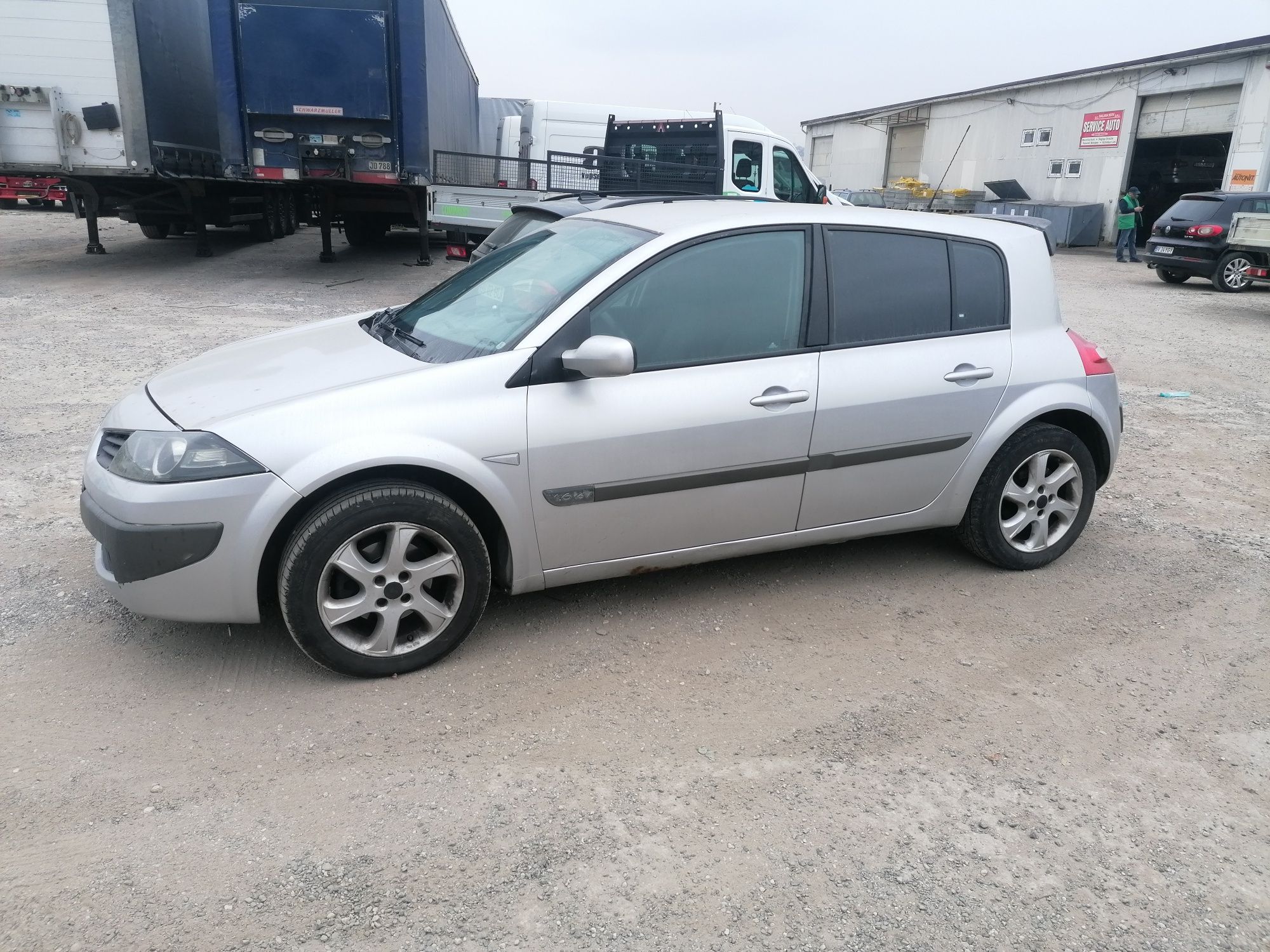 volanta,panou comanda aer,capota,compresor ac renault megan 2 1.6