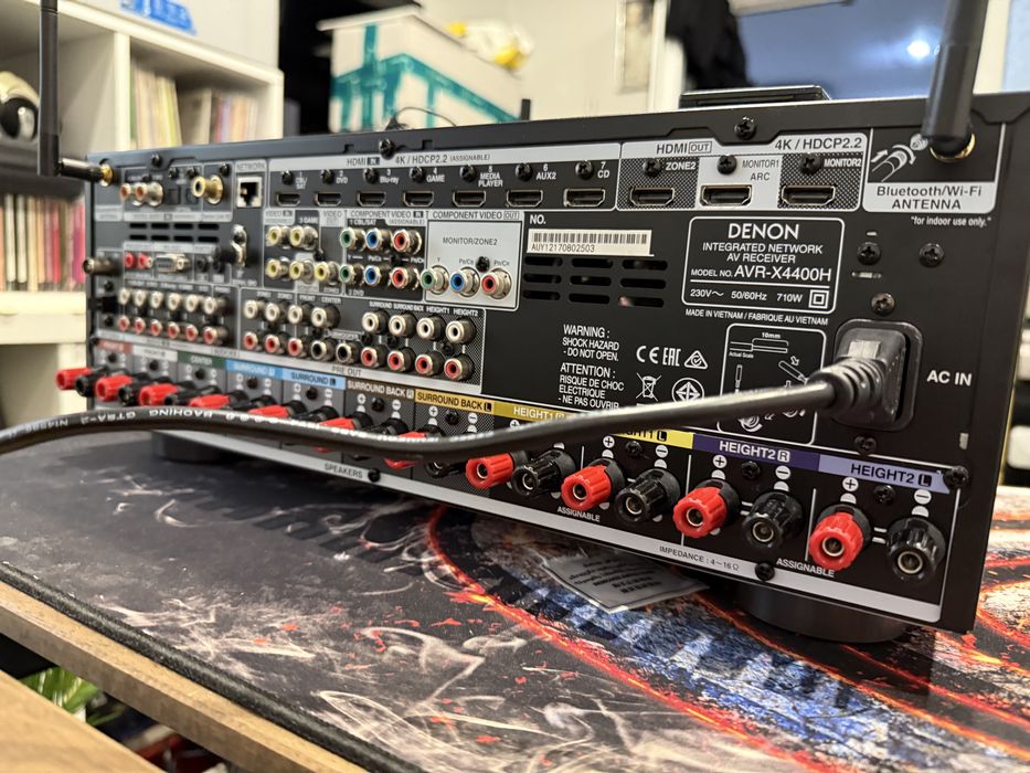 Receiver Denon AVR-X4400H,9.2,180W,4K,Bluetooth,Dolby Vision,Ca Nou