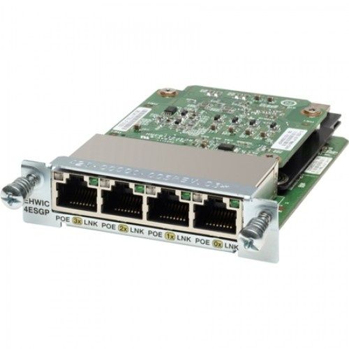 Modul Cisco EHWIC-4ESG, Intern, Prin cablu, Ethernet, 1000 Mbit/s