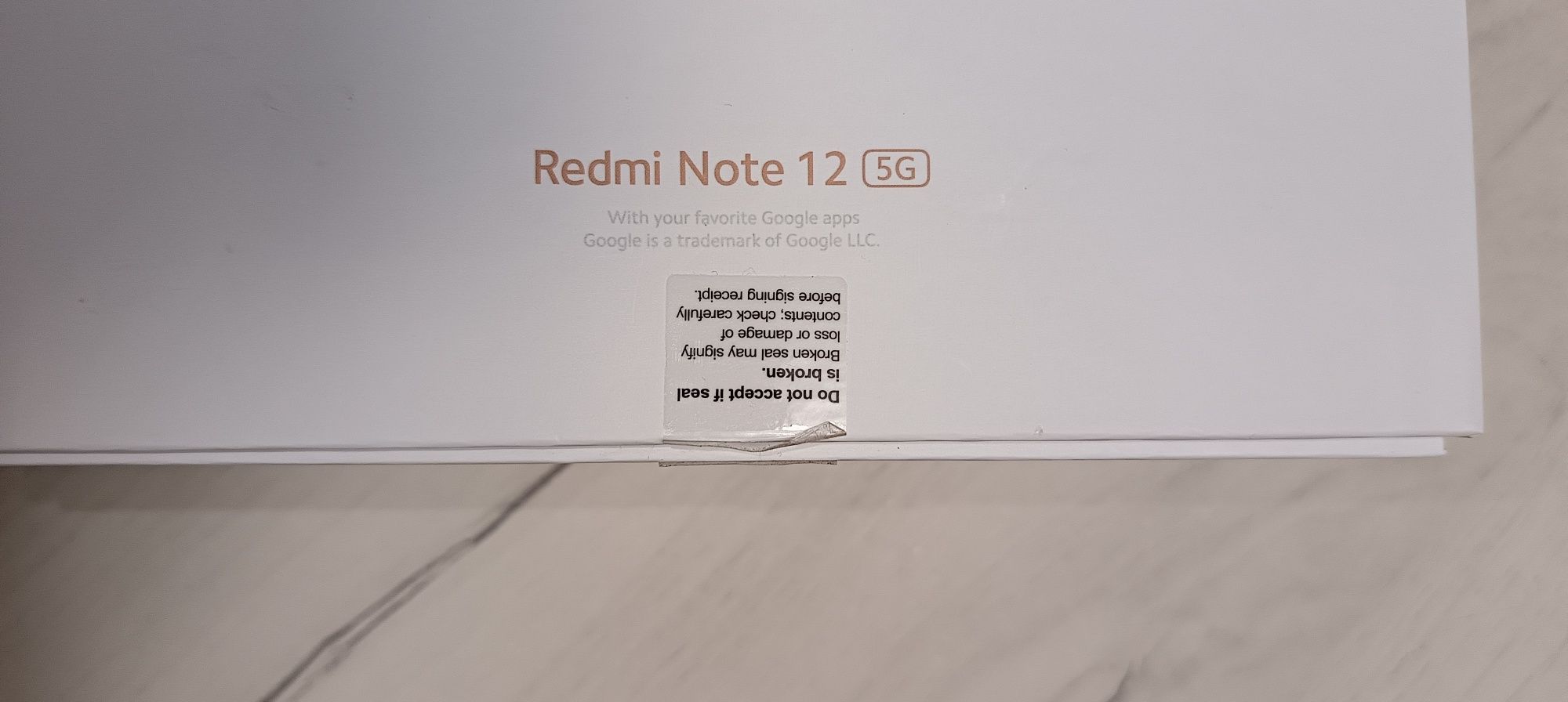 Redmi NOTE 12 5G.