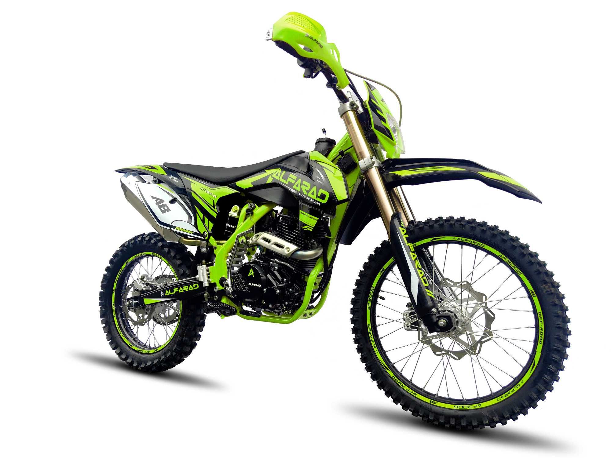 Moto Cross Dirt Bike Enduro 300cc Alfarad Profesional cu Roti 21/18