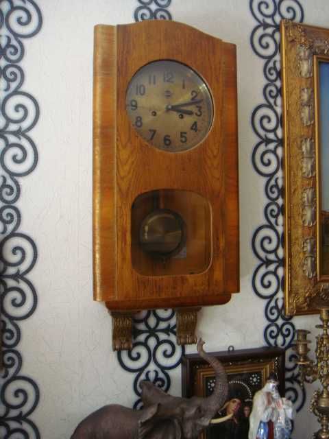 Часы настенные, антикварные с боем, ОЧЗ