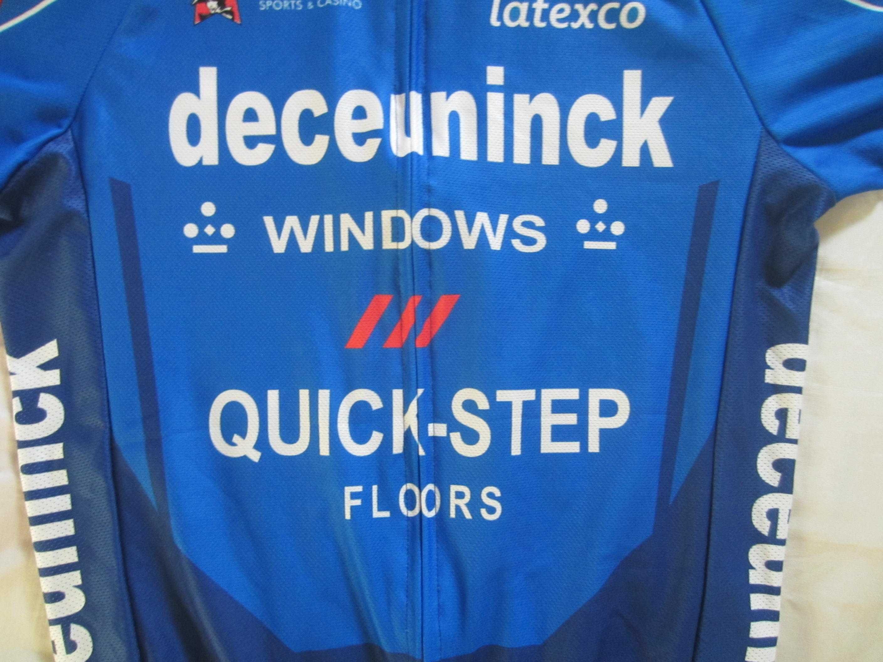 Bluza ciclism Quik Step-Deceuninck, masura M, stare f.buna-ca noua