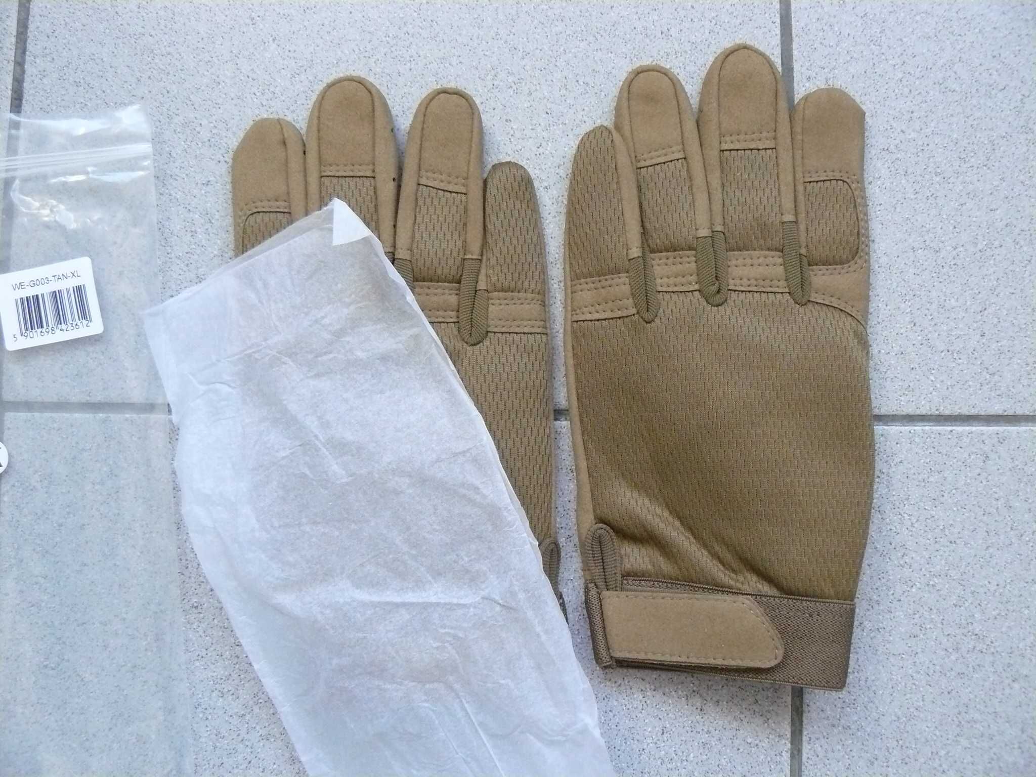 Manusi Tactice Airsoft Shooting Gloves 8FIELDS,Noi,Marime XL,TAN