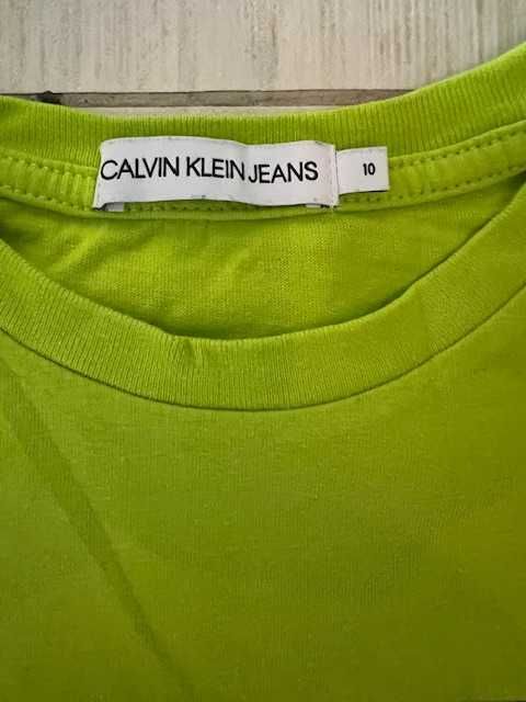 Calvin Klein jeans, tricou copii, NOU, marimea 10