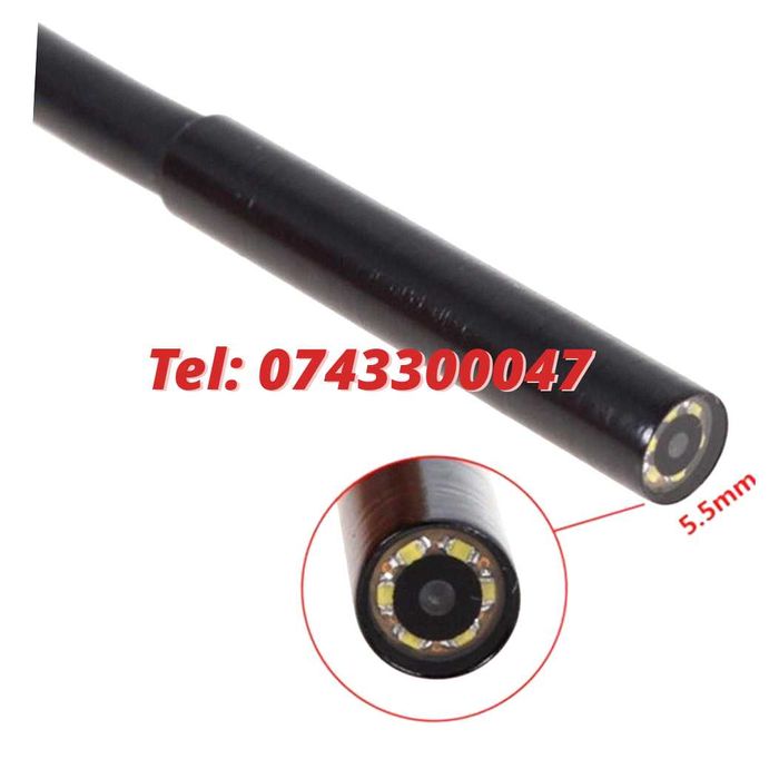 Camera Endoscop Inspectie Android  Usb 6 Led Ir Subacvatica Hd72