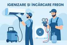 Igienizare / incarcare freon aer conditionat zona Militari