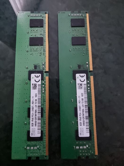 16GB RAM Server - 2x8 ECC RAM Hynix