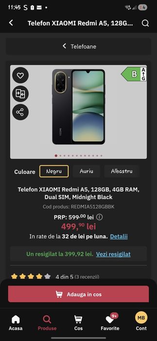 Telefon Smartphone Redmi  A5
