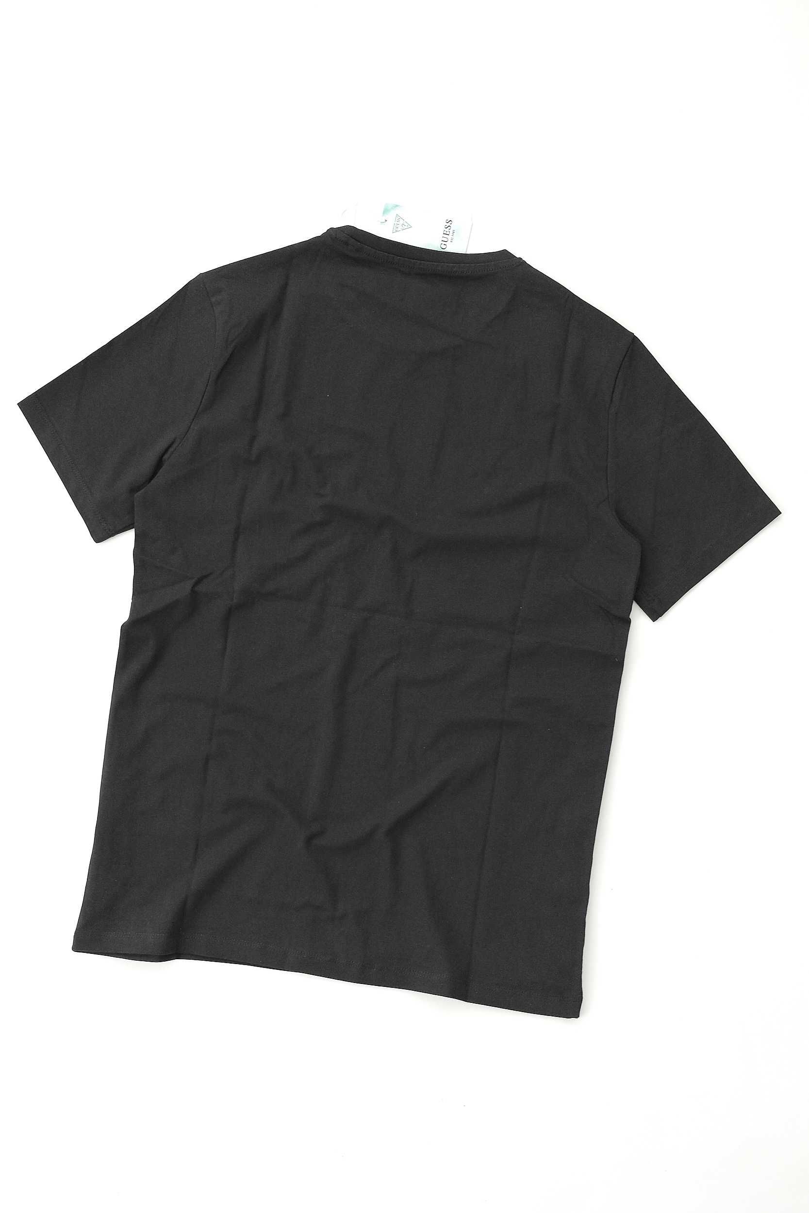ПРОМО GUESS S/М/L размери-Оригинална черна тениска със щампа