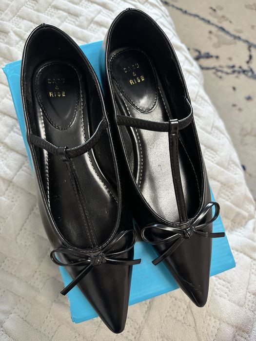 Балетки черные в хорошем состоянии